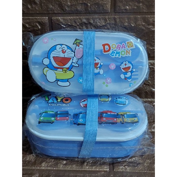 KOTAK MAKAN ANAK / KOTAK BEKAL ANAK DUA TINGKAT TERMURAH