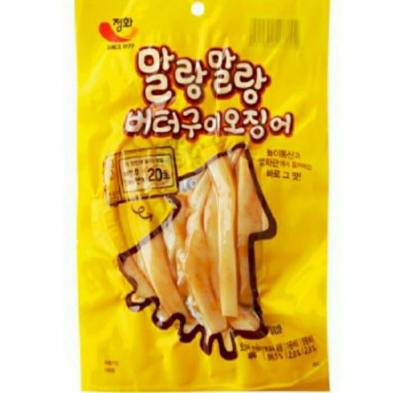 

Jeonghwa Malang malang Butter Panggang Cumi Cumi 50gram*