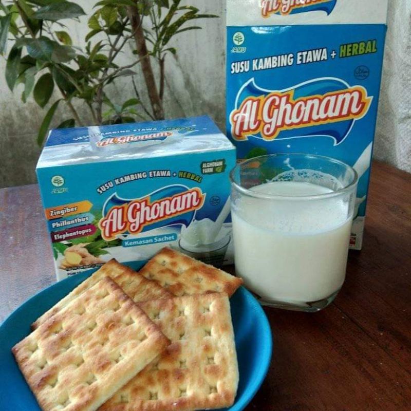 ALGHONAM SUSU KAMBING ETAWA 200gr Kemasan Baru BPOM