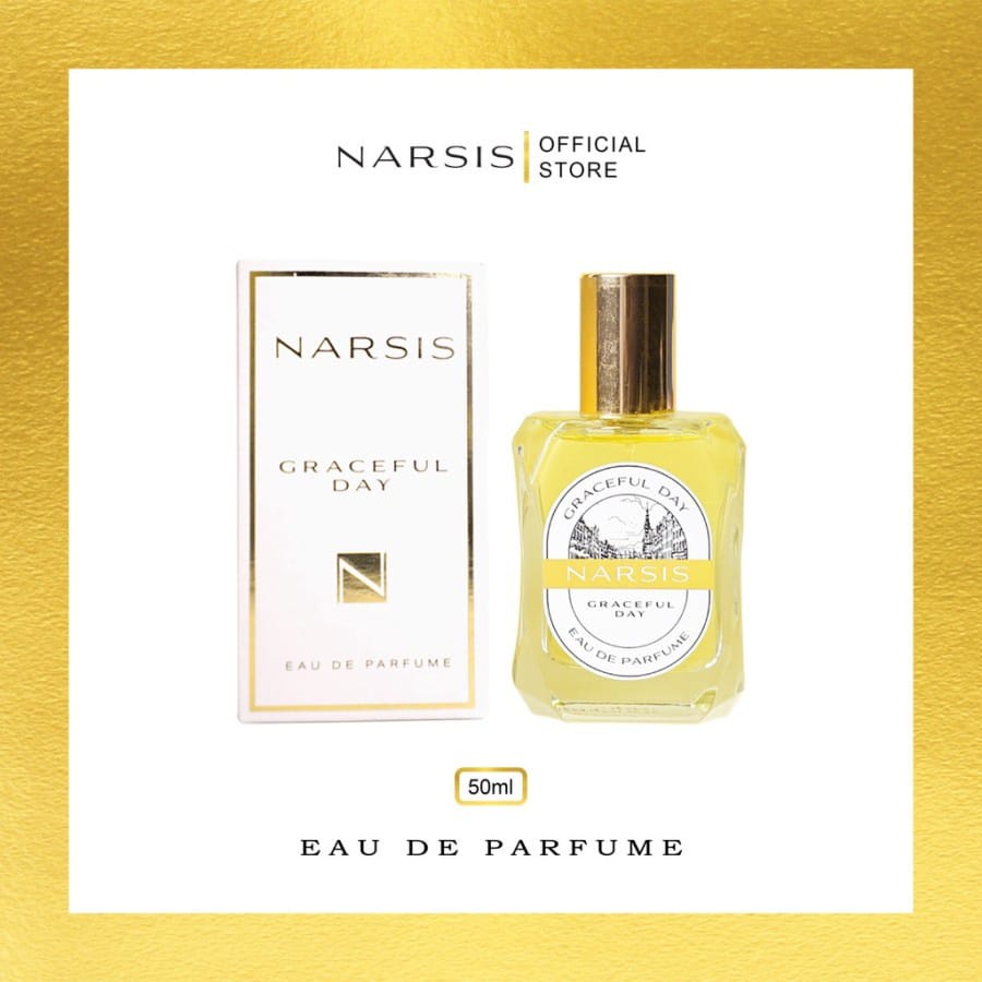 Narsis Graceful Day Eau de Perfume - Parfum Wanita Kesukaan Pria / Parfum Pemikat Pria