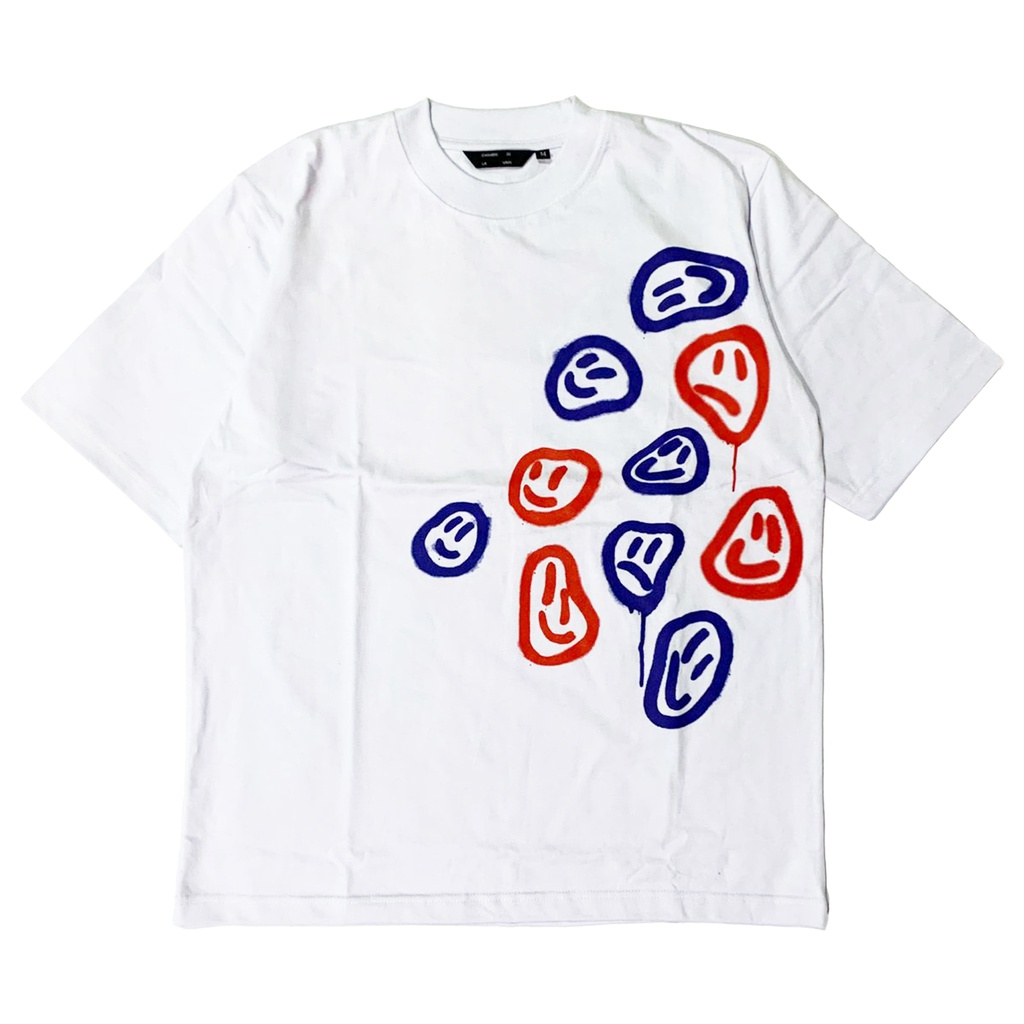 [ORI] Chambredelavain Oversized - Smiley  Kaos Pria
