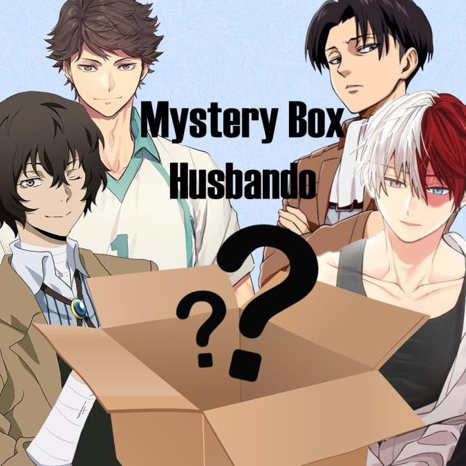 

Anime Merchandise Husbando Husbu Boy Mystery Box Gift Hadiah Ultah