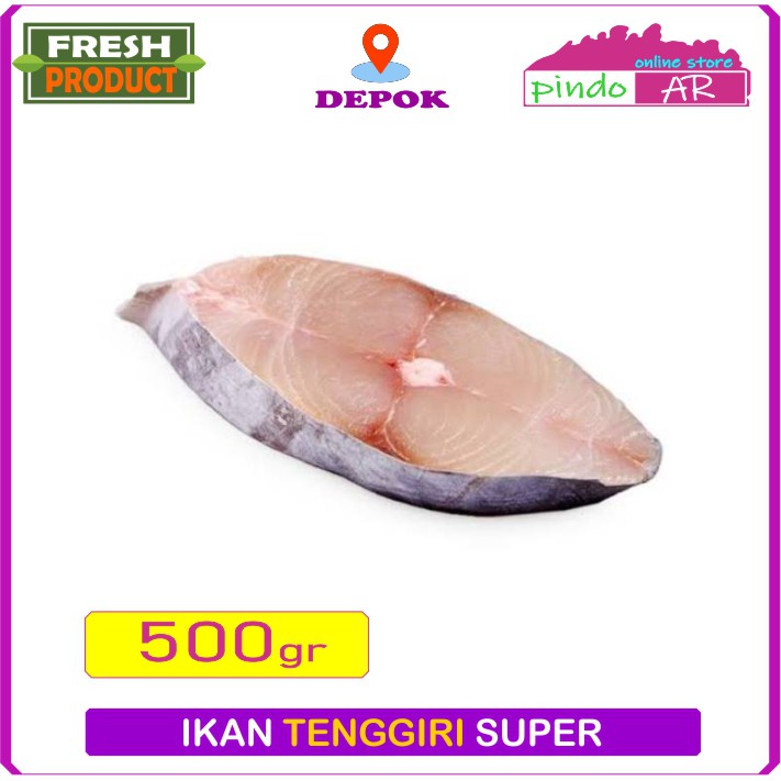 Ikan Tenggiri Segar Potong Tanpa Kepala Shopee Indonesia