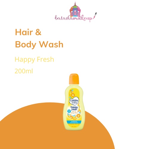 CUSSONS BABY HAPPY FRESH HAIR&amp;BODY WASH