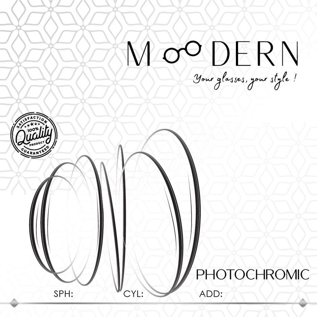 𝐌𝐨𝐨𝐝𝐞𝐫𝐧 - Lensa Photocromic Hi Index 1.61
