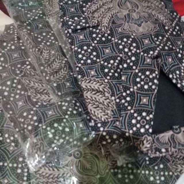 Gurdo Pari Kemeja Batik Pria Atasan Batik Baju Batik Pria Lengan Pendek Batik Modern By Gba
