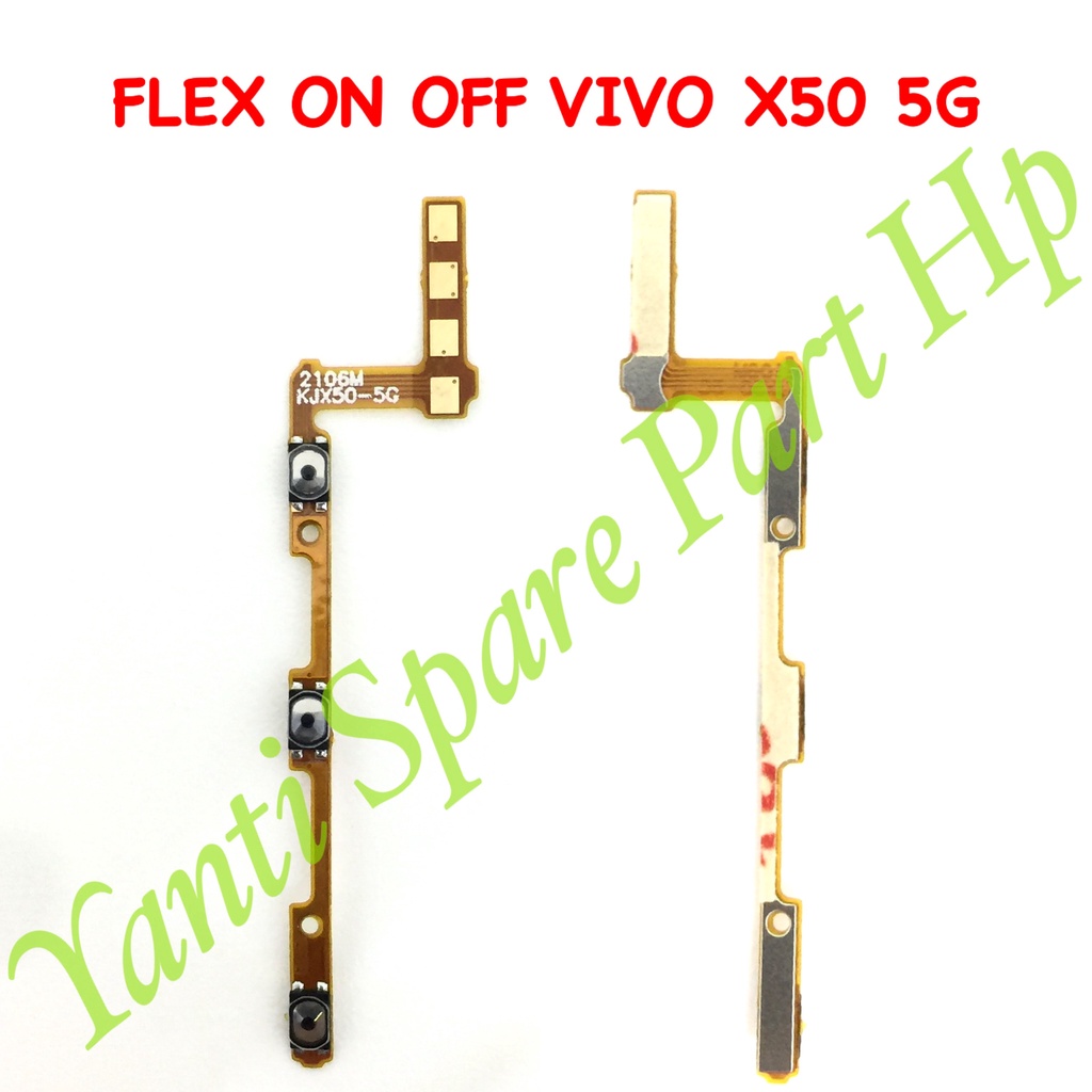 Flexible On Off Vivo X50 5G Original Terlaris New