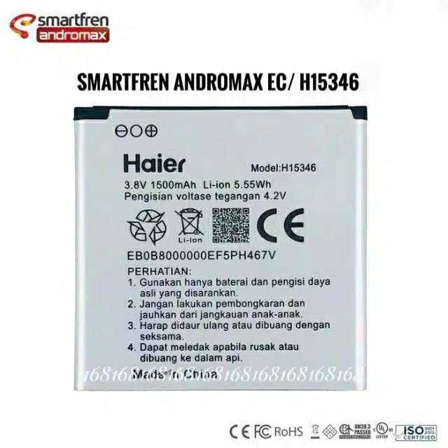 Baterai Batre Batere Smartfren Andromax EC H15346