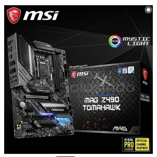 Motherboard MSI MAG Z490 Tomahawk LGA1200 / DDR4 - Garansi Resmi