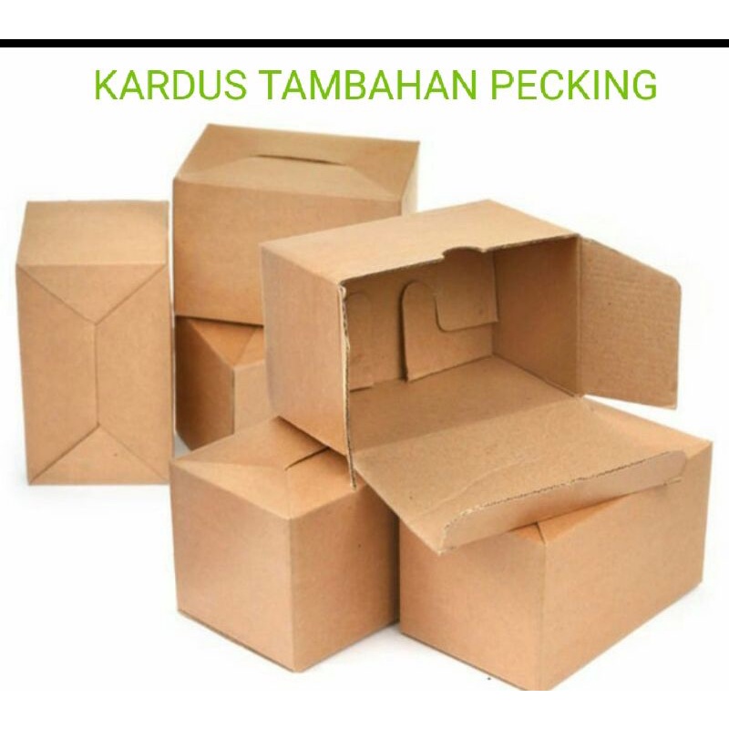 

kardus tambahan packing paket dijamim aman