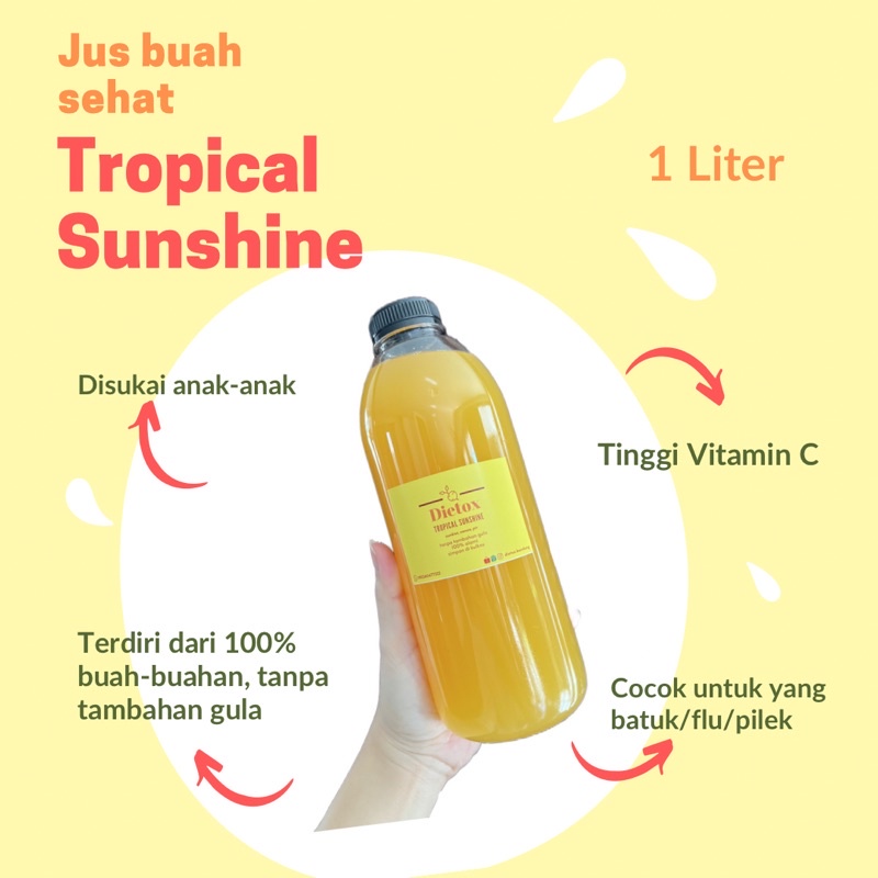 

1 liter Tropical Sunshine