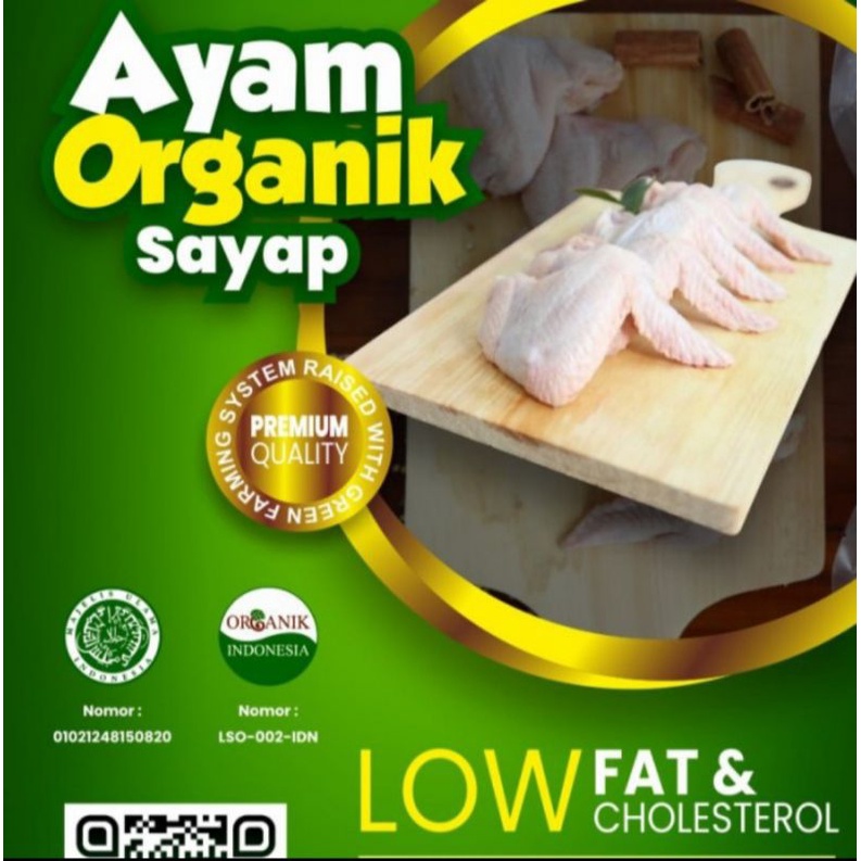 

Sayap berkah chicken organic