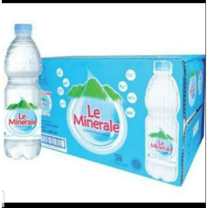 

Le Minerale 600ml perdus isi 24 botol