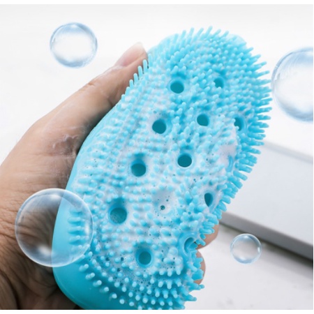 Sponge Mandi Silikon / Sikat Mandi Silikon Brush Silicone Spa