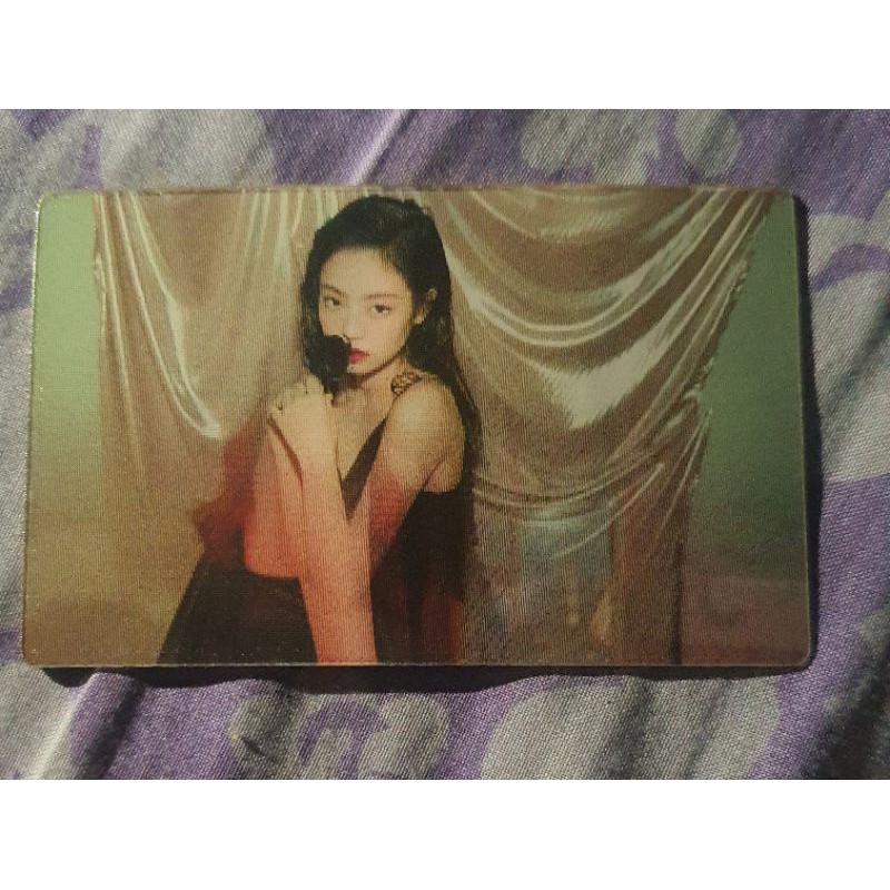 BLACKPINK JENNIE SOLO LENTICULAR (RARE)