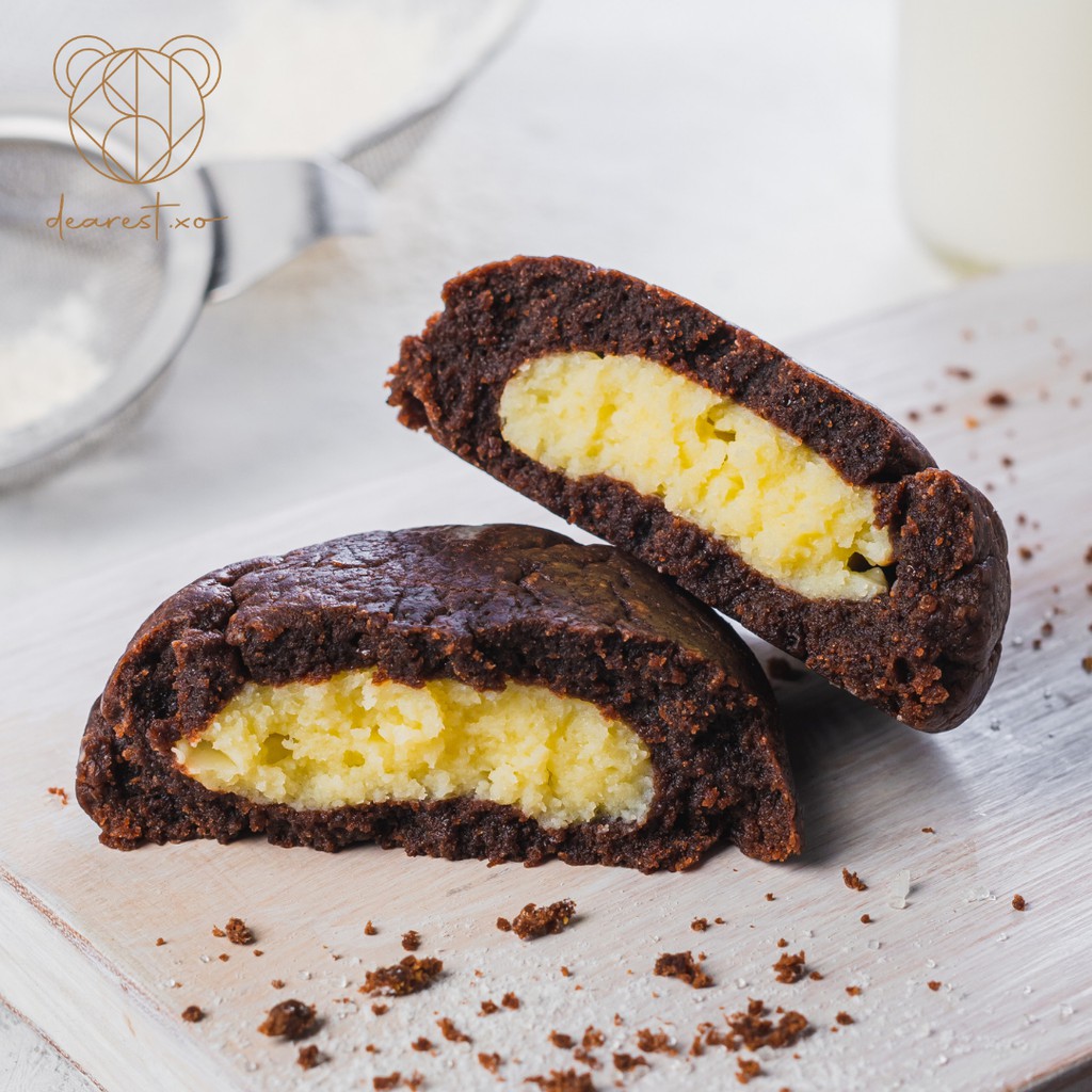 

Choco Cheese Soft Cookies Homemade HALAL / Makanan Ringan / Kue Kering / Biskuit / Kukis Baked