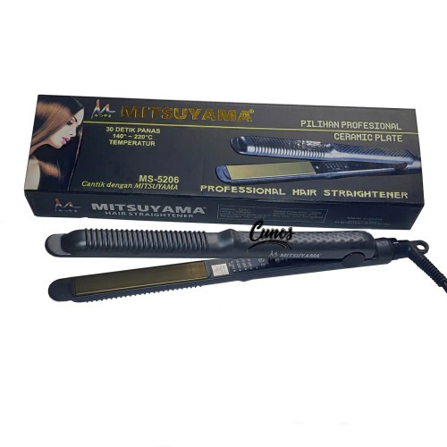 Catok Rambut Mitsuyama MS-5206 / Catokan Rambut Pelurus Keriting 2 In 1 Professional