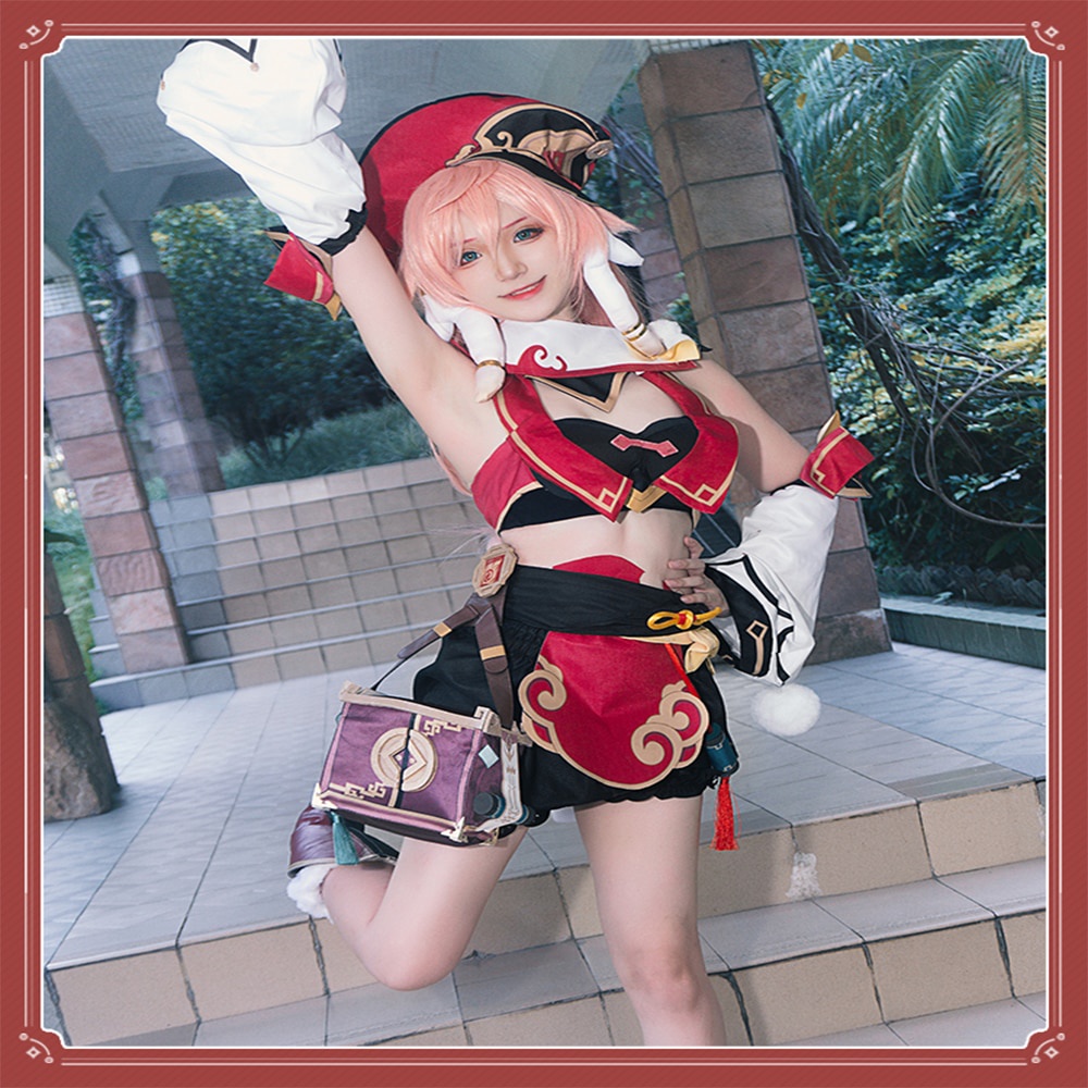 PREORDER 2022 New Arrive Genshin Impact Yanfei Cosplay Costume Women Sexy Cute Dress Skirt Halloween