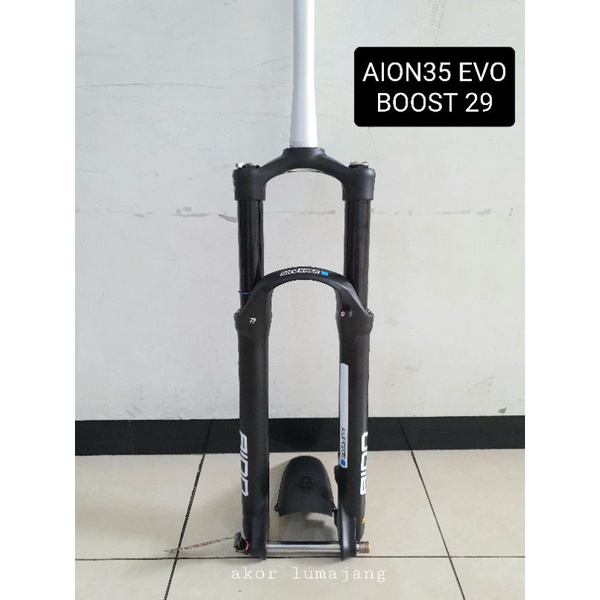 fork mtb 29 AION EVO BOOST TA 15 X 110 T140 150 LOR AIR R2C2