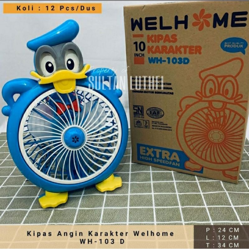 KIPAS ANGIN KARAKTER WELHOME