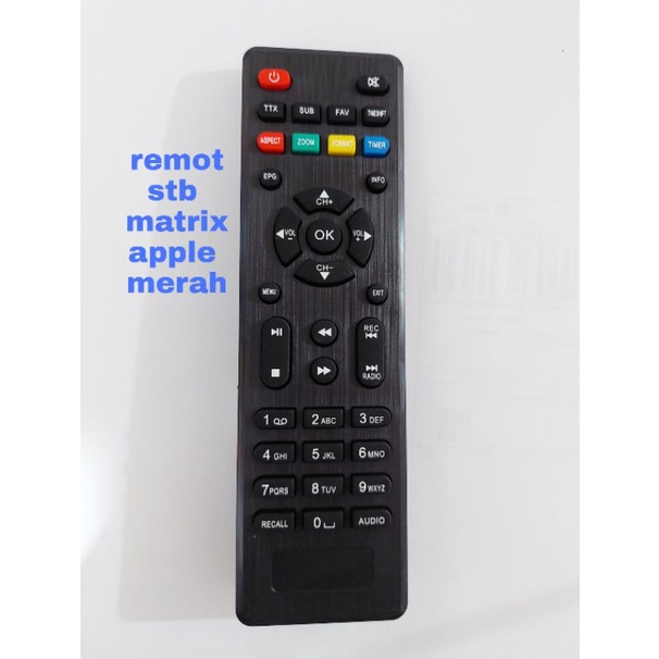 REMOTE. REMOT STB MATRIX APPLE