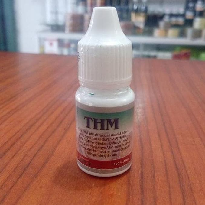 Obat Tetes THM ORIGINAL ASLI  UNTUK Telinga, Hidung Dan Mata 12ml