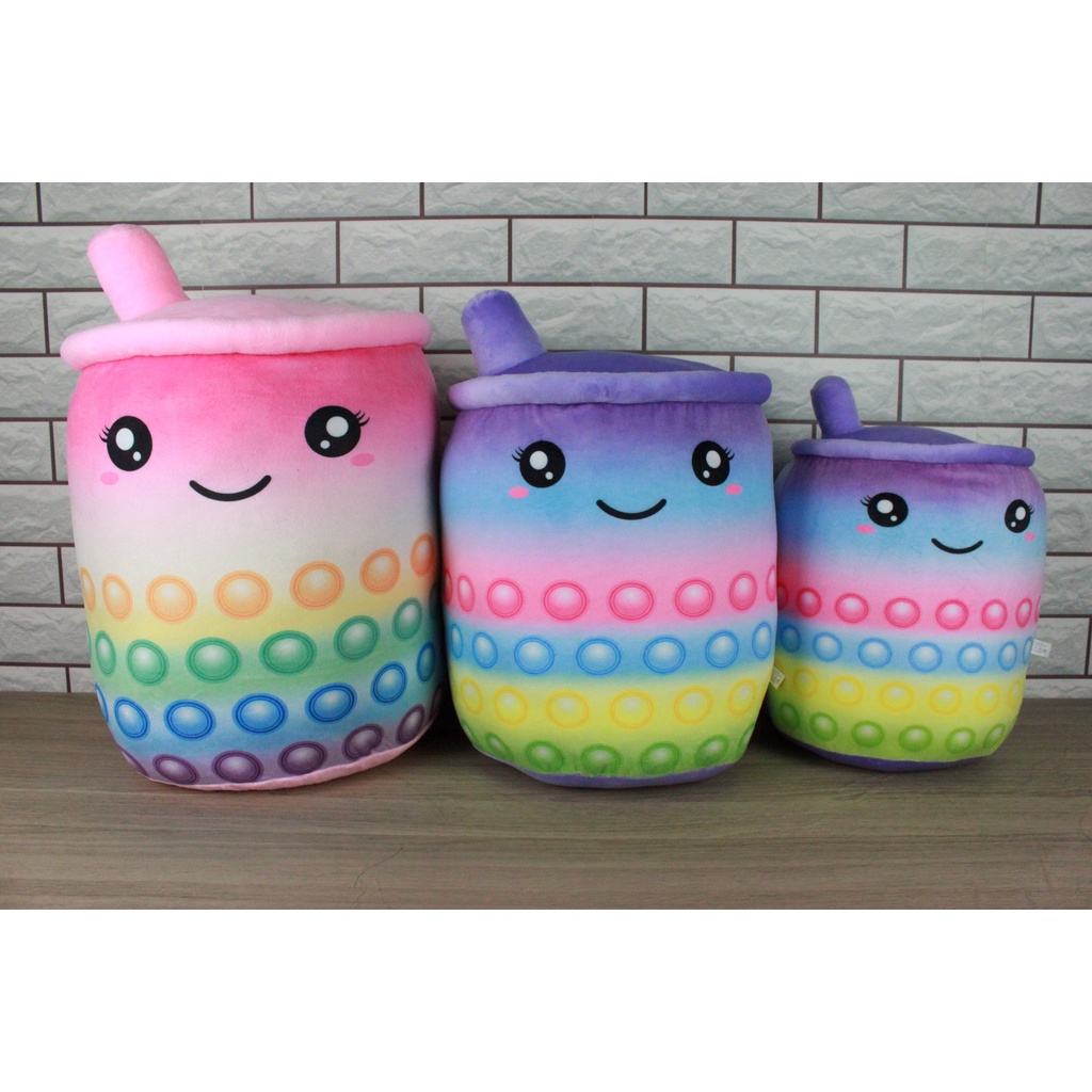 Boneka Boba Pop It , Bantal Boba Pop It ukrn Jumbo (42cm)