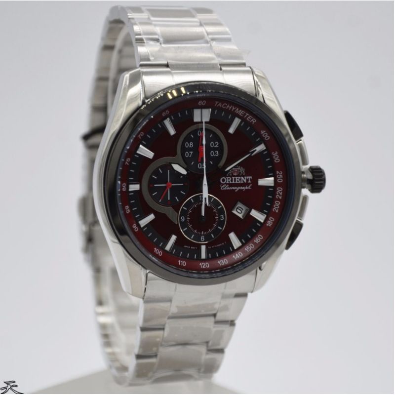 Jam Tangan Pria Orient FGW03005W0 Rantai Silver Original Murah