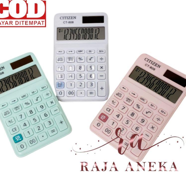 

Update - Kalkulator Calculator Citizen CT 808 12 Digit Warna Menarik CT-808