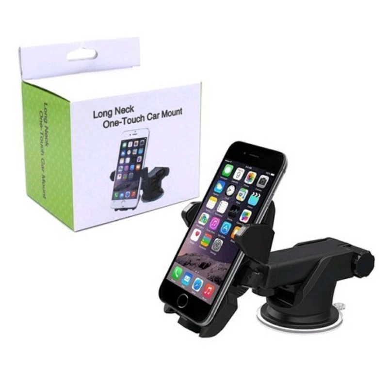 Long Neck Car Holder Mobil Stand Bracket HP GPS Handphone Smartphone