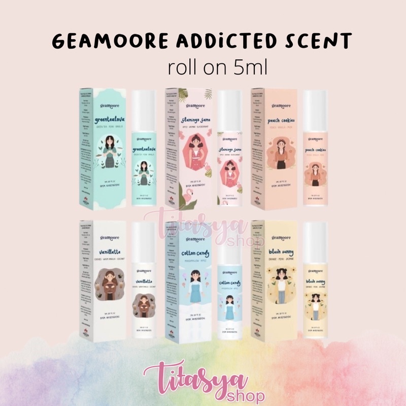 Geamoore Addicted Scent Series isi 5ml