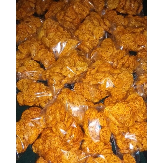 

kerupuk bantet mercon makanan cemilan pedas