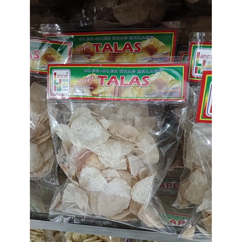 

Oleh-Oleh Khas Malang Keripik Talas