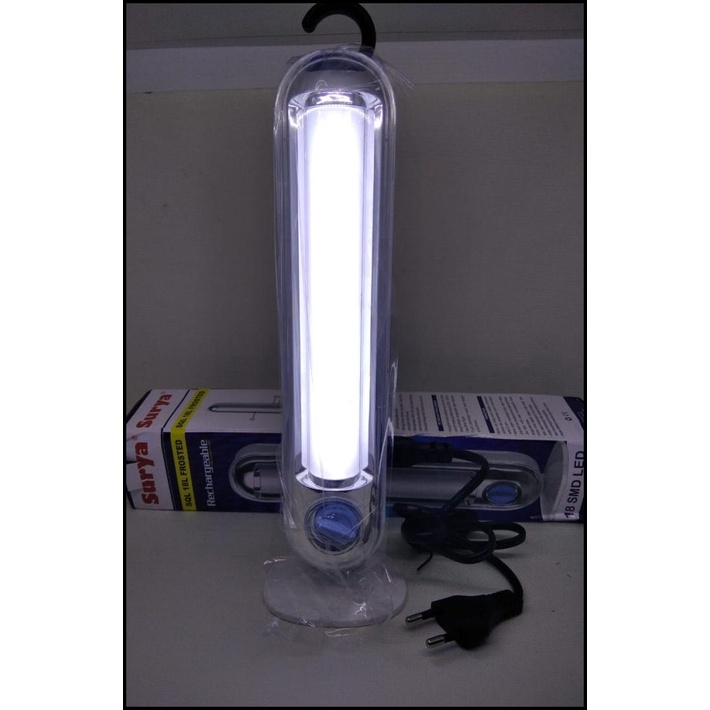 Lampu Led Darurat Rechargeable Otomatis Nyala Ketika Mati Listrik