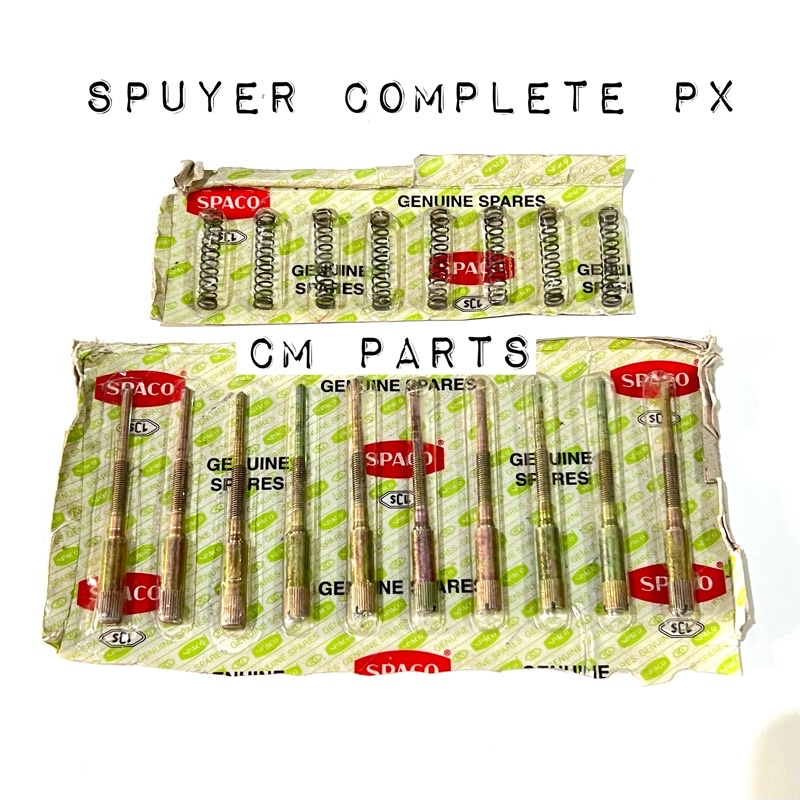 Spuyer Bensin Komplit Vespa PX Sprint Super Spoer Minyak SPACO PX150