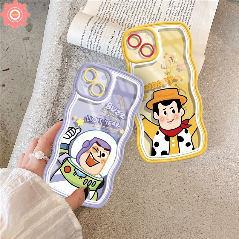 Toy Story Case VIVO Y02 Y22 V25E V25 V20 V21 V23E Y75 Y55 T1 Y35 Y16 Y15A Y15 Y12 Y20 Y12s Y91C Y21s Y12i Y15s Y91 Y21 Y30 Y21T Y50 Y17 Y33s Y93 Sarung Tahun Lampu Woody Buzz Lucu