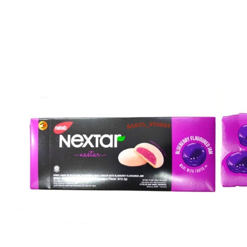 nextar nastar / brownies / blueberry /strawberry isi 8 pcs