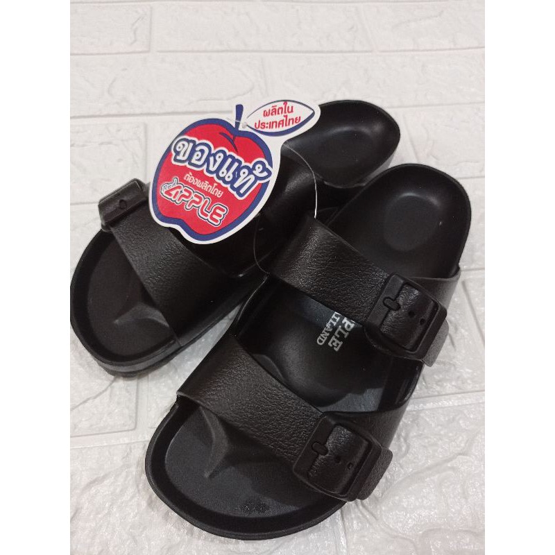 Sandal Bangkok Red Apple  Wanita Pria Double BG 2562 Jelly Unisex Termurah Original Thailand