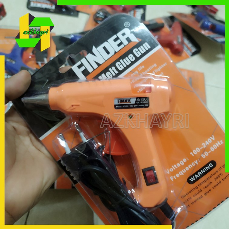 Glue Gun Gluegun 20 Watt / Alat Lem Tembak 20Watt Finder Eagle