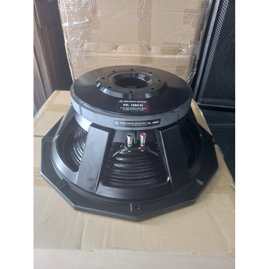 komponen speaker 18 inch PD 1880/II carbonPD 1880/II carbon