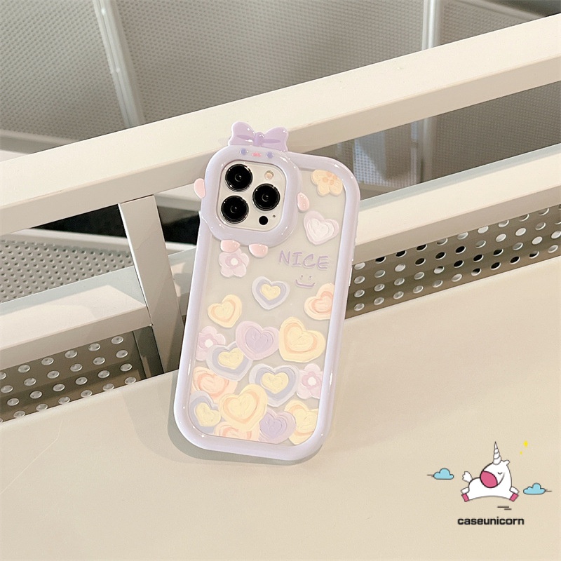 Love Hati Lucu 3D Bow Monster Lensa Soft Case Vivo Y35 Y22 Y20 Y15s Y16 V25 V25E Y15A Y15 Y02s Y21S Y55 V23 V23E T1 Y12 Y11 Y30 Y50 Y33S Y21 Y20s Y12i Y17 Y20i Y51 Y31 Y53s Y12s