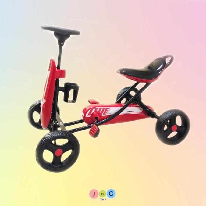 Mainan Sepeda Anak Sepeda Roda 4 PMB Tributo Gokart