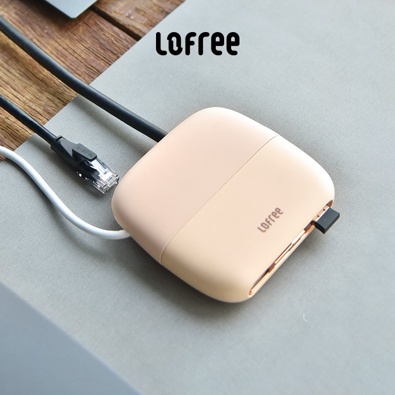 Lofree Docking Station USB3.0 HUB Type-C HDMI Adapter U Disk SD TF Card Reader WLAN Cable Socket For Office Home Computer Table