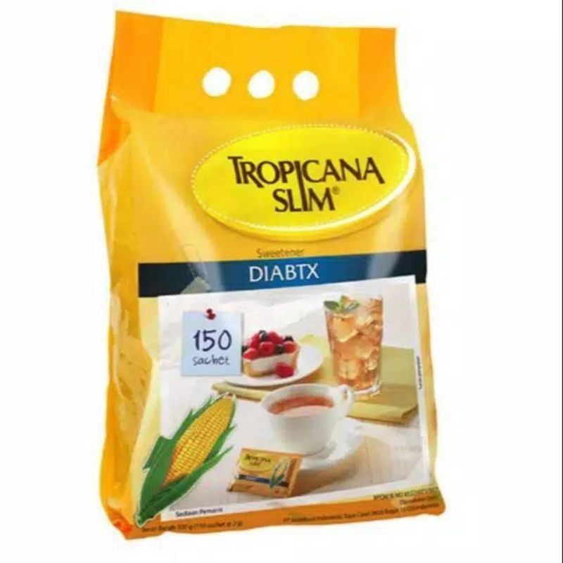 Tropicana Slim Diabtx Isi 150 Sachet