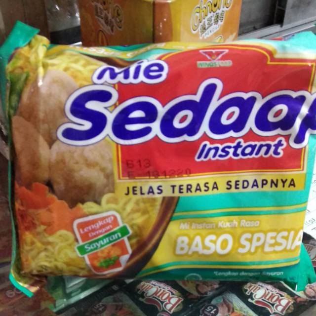 

MIE SEDAP BAKSO SPESIAL / MI SEDAAP BAKSO SPESIAL 2,700 PER PCS