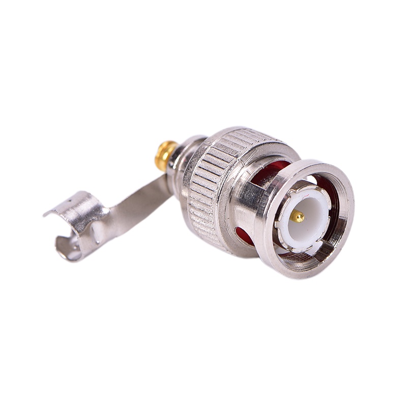 (LUCKID) 1pc Konektor Bnc Male Untuk Kabel Coaxial Rg59 CCTV