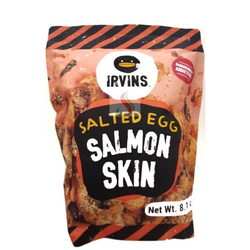Irvin Salted Egg - SALMON skin ( pack besar) 230gr