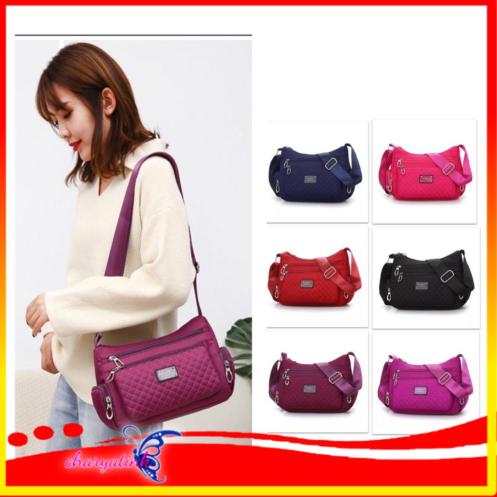 Charyatink LALA - Tas Selempang Wanita Fashion Korean style BISA COD