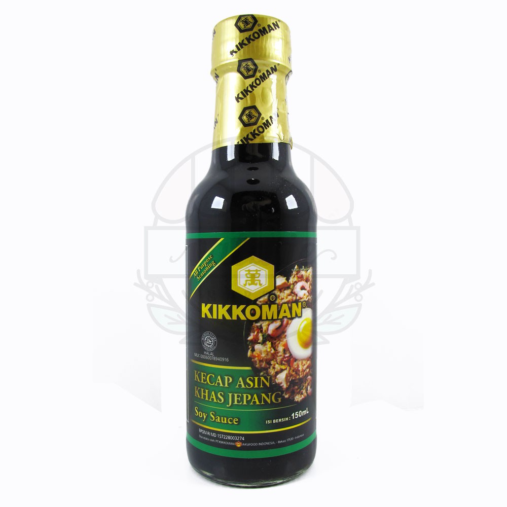 

Kikkoman Soy Sauce Shoyu Jepang HALAL / Kecap Asin Khas Jepang 150ml