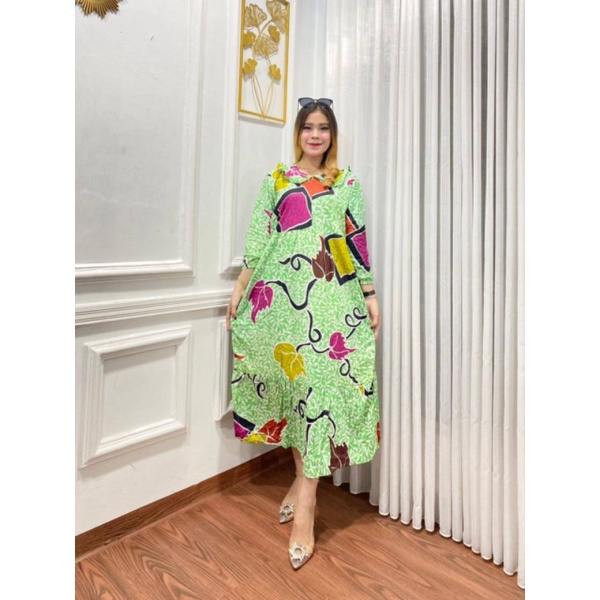 MIDI DRESS TERBARU - DRESS MIDI MOTIF TERBARU - DRESS KEKINIAN